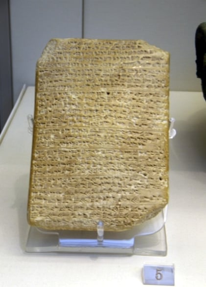 Carta  enviada pelo rei de Alasiia ao Fara