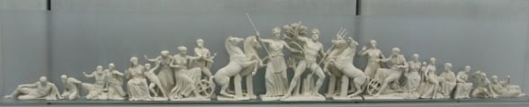 Esculturas do fronto oeste do parthenon