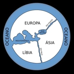 O mapa-mndi de Anaximandro de Mileto