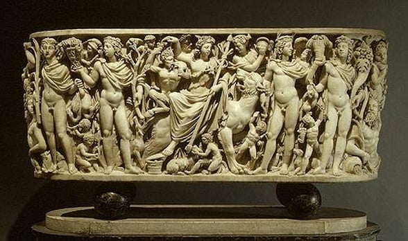 O triunfo de Dioniso e as Estaes