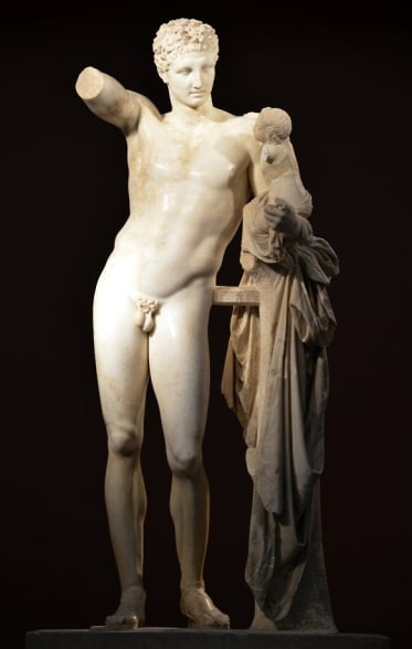 Hermes e Dioniso criana