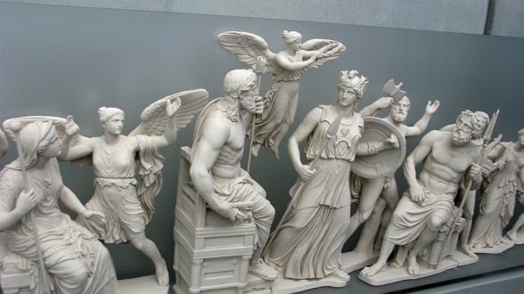 Esculturas do fronto leste do parthenon