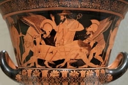 Hermes, Hipno e Tnato